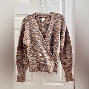 Nine West V-Neck Wrap Sweater